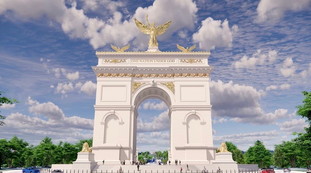 Usa, ora l'Arco Trionfale &egrave; ufficiale: "Sia di ispirazione per la nazione"