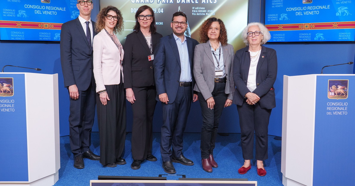 Comunicato Stampa: CRV - Presentato in Consiglio Veneto il Quarto Grand Prix Dance AICS del 19 aprile, a Jesolo