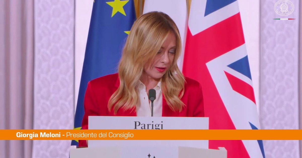 Stretto di Hormuz, Meloni "Missione navale solo con la fine delle ostilità"