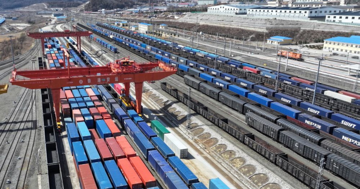 Traffico dei treni merci Cina-Europa in forte crescita nel primo trimestre