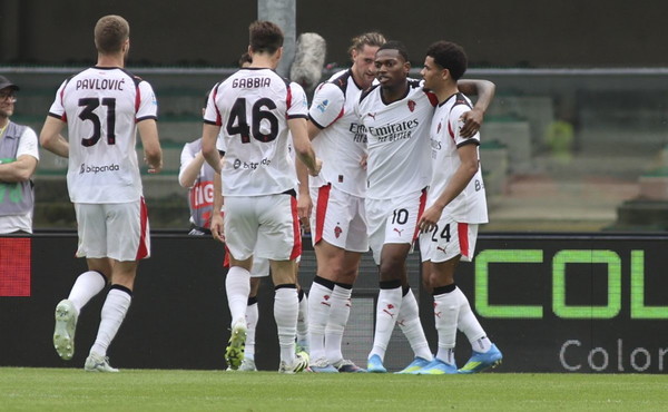 A Verona basta Rabiot, il Milan si avvicina all'obiettivo Champions