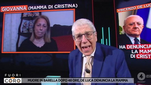 Giordano travolge De Luca: La figlia muore in ospedale, lui la denuncia per stalking