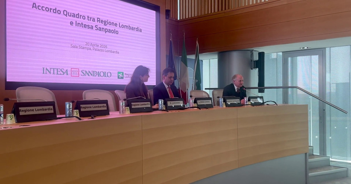 Progetti sociali innovativi, accordo tra Regione Lombardia e Intesa Sanpaolo