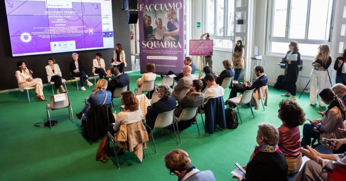 Tumore al seno, campagna Novartis “Facciamo squadra” contro il rischio di recidiva