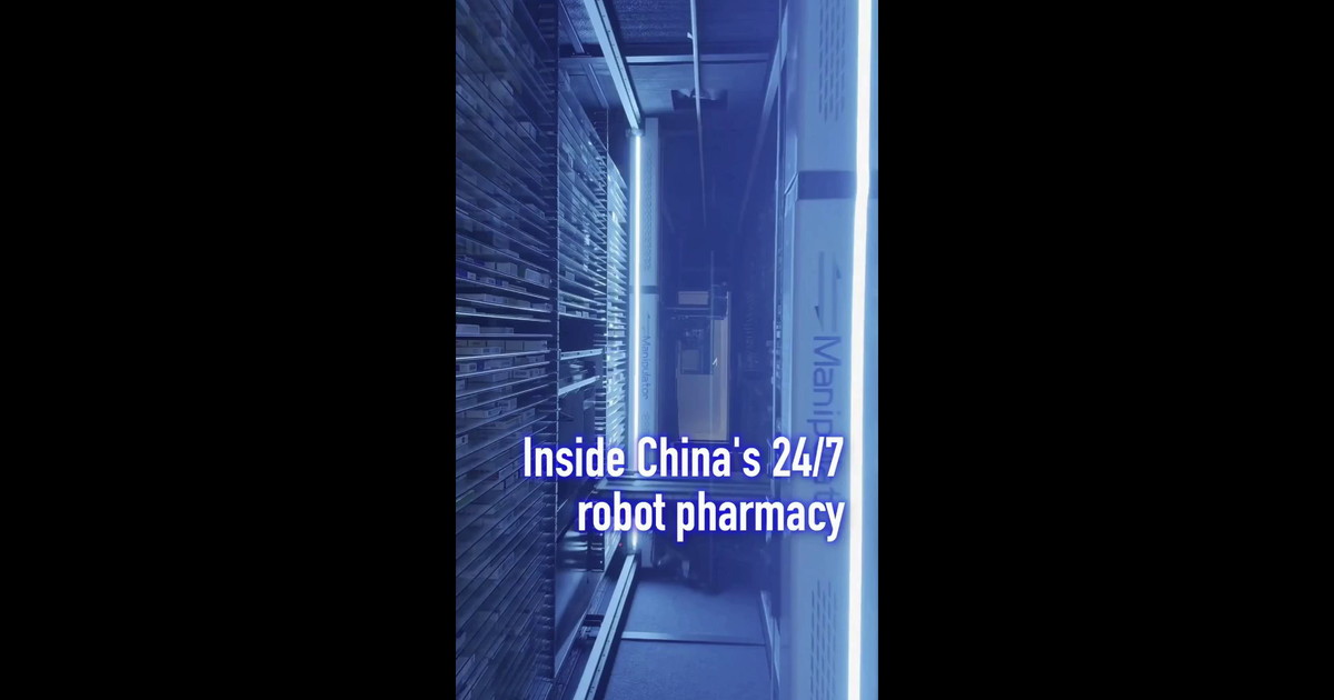 In Cina la farmacia h24 gestita da robot e dall'IA