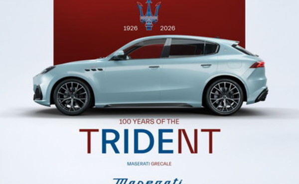 Maserati, una campagna di comunicazione celebra i cento anni del Tridente