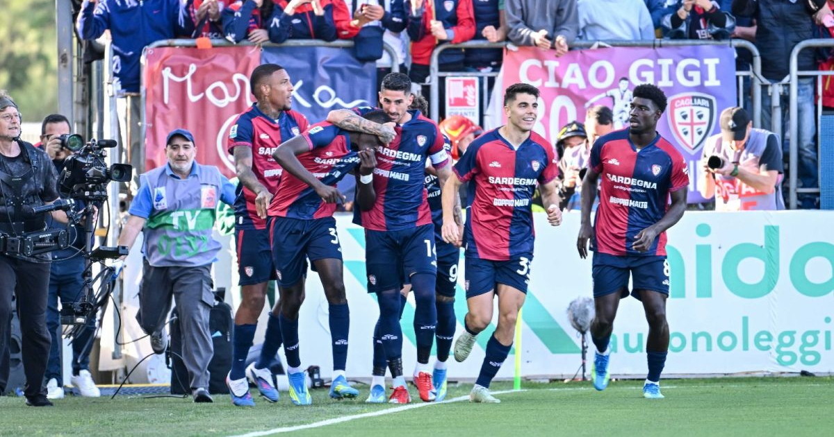 Cagliari show: 3-2 all'Atalanta e salvezza sempre più vicina