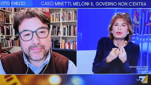 Da Gruber graziano le toghe. Sparata di Montanari: Meloni si dimetta