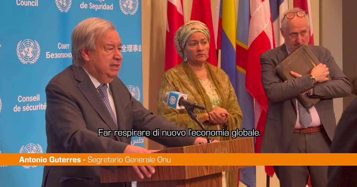 Hormuz, Guterres “Ripristinare subito la libertà di navigazione”