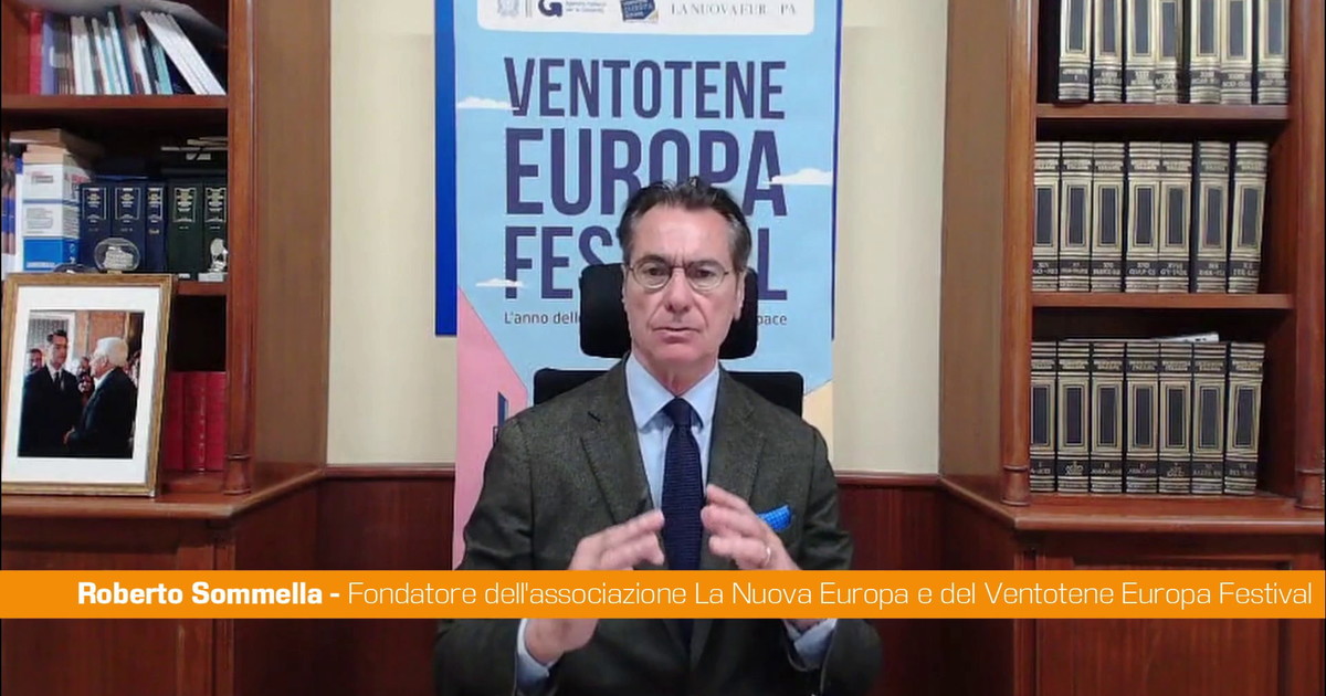 Sommella "Il Ventotene Europa Festival compie dieci anni"