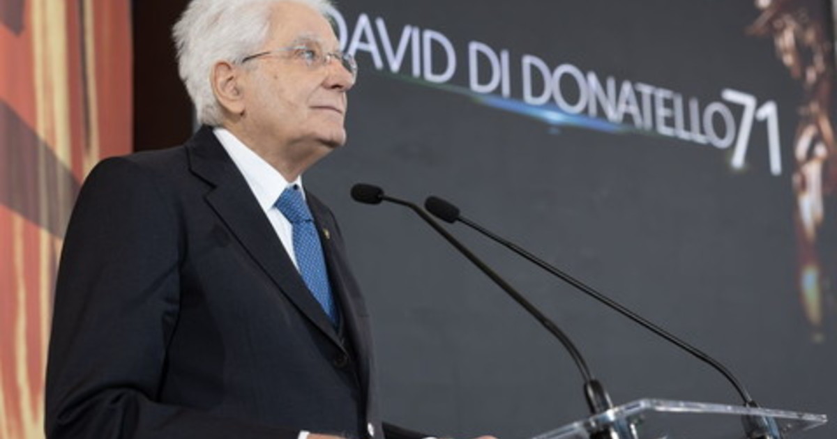 Mattarella “Il cinema ha accompagnato e interpretato la crescita del Paese”