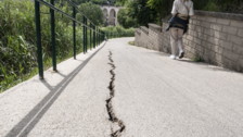Crepe sulla ciclabile rifatta un anno fa. Cosa succede a Monte Ciocci