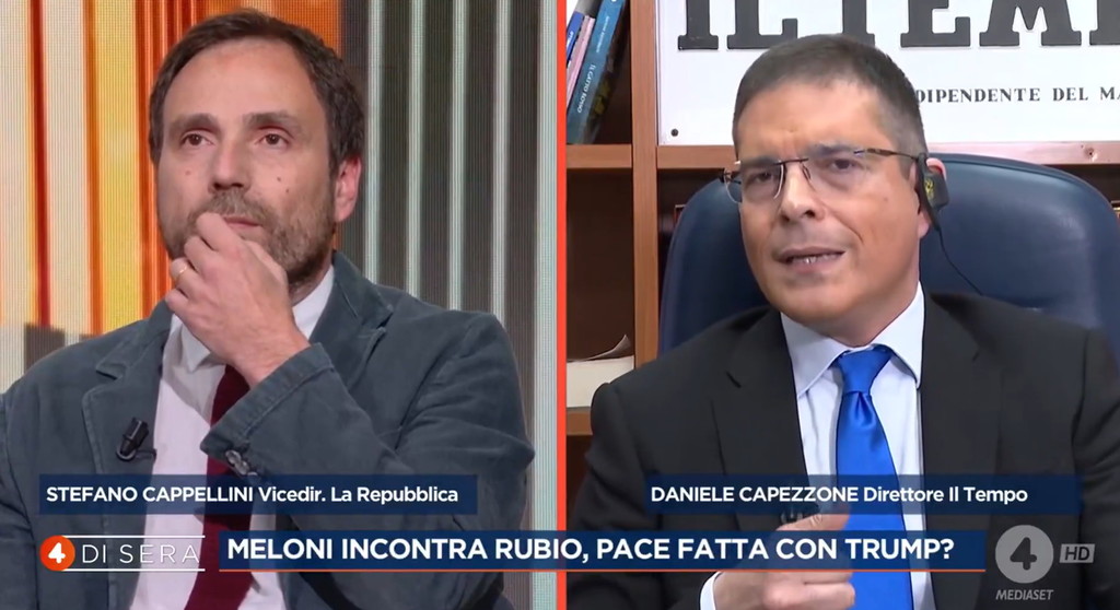 4 di Sera, Capezzone smonta l'ipocrisia della Sinistra :”Trump? Non è il capro espiatorio dei fallimenti europei”