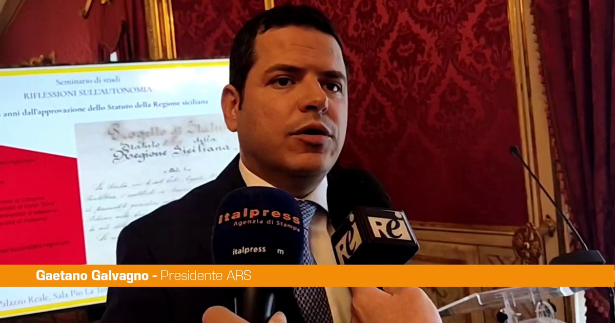 Galvagno "Statuto siciliano va ammodernato e declinato nel modo giusto"