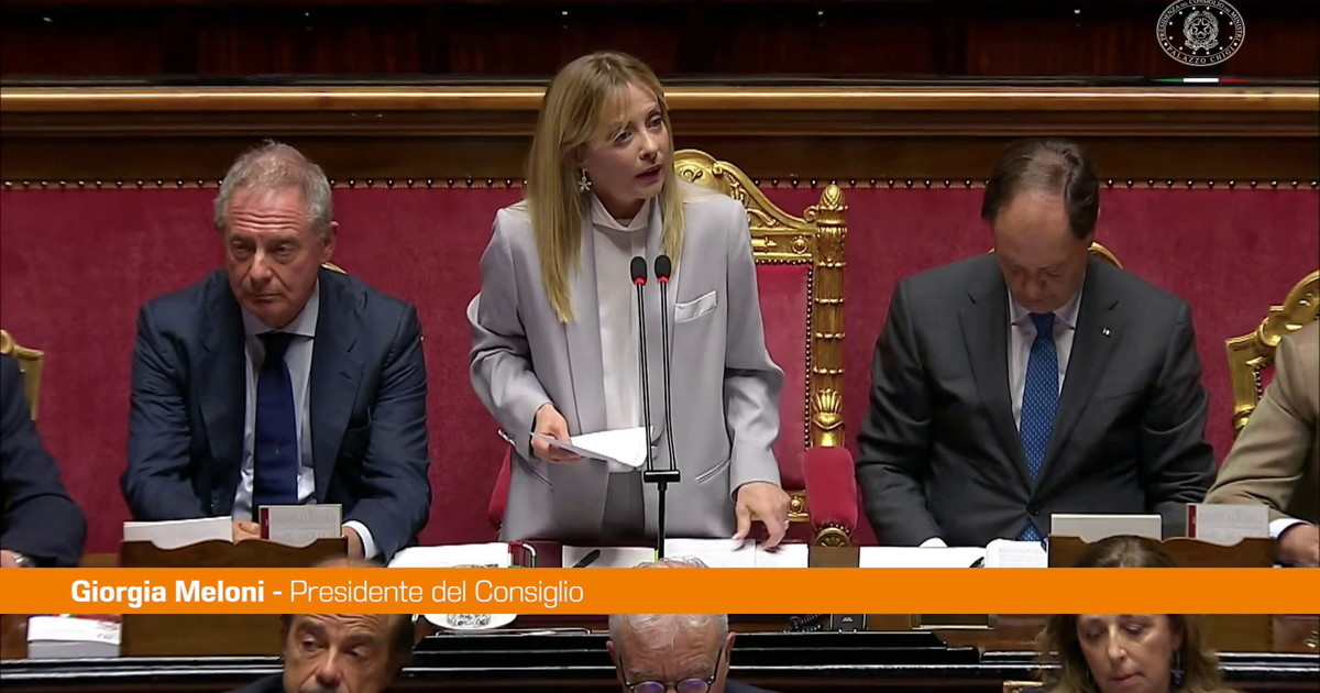 Governo, Meloni 