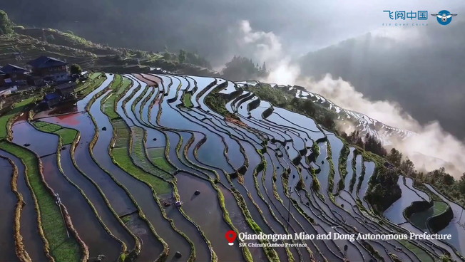 Cina, nel Guizhou inizia l'estate tra i terrazzamenti di Jiabang
