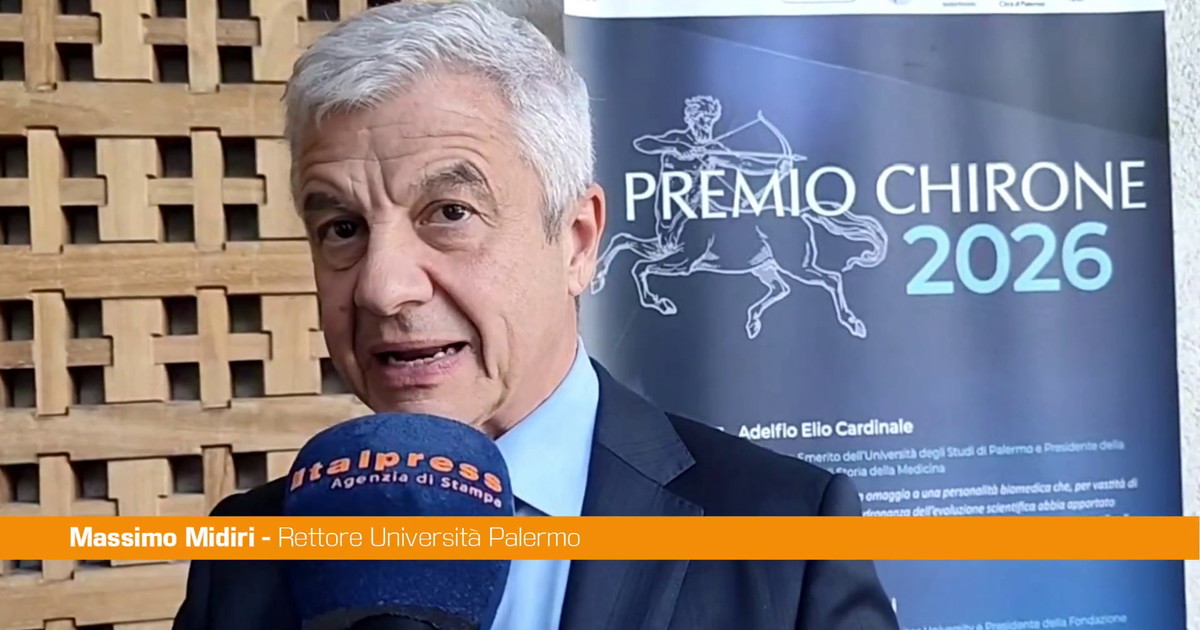 Unipa, Midiri "Premio Chirone ad Alberto Mantovani valorizza visione One Health”