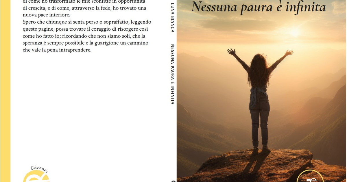comunicato stampa nessuna paura 232 infinita un libro che accende la luce della rinascita sul buio dell anima da Iltempo.it comunicato stampa nessuna paura 232 infinita un libro che accende la luce della rinascita sul buio dell anima