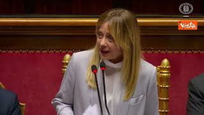 Meloni: Non accetto la morale sul debito da chi ha bruciato 174 miliardi per il Superbonus
