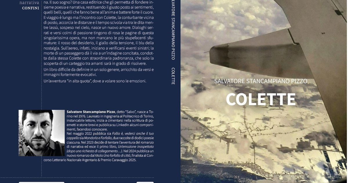 comunicato stampa colette un romanzo di segni del destino e seconde possibilit224 da Iltempo.it comunicato stampa colette un romanzo di segni del destino e seconde possibilit224