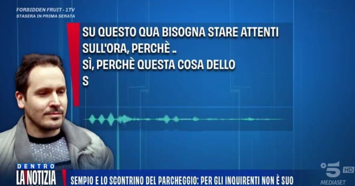 il nuovo audio di sempio sullo scontrino bisogna stare attenti sull ora da Iltempo.it il nuovo audio di sempio sullo scontrino bisogna stare attenti sull ora