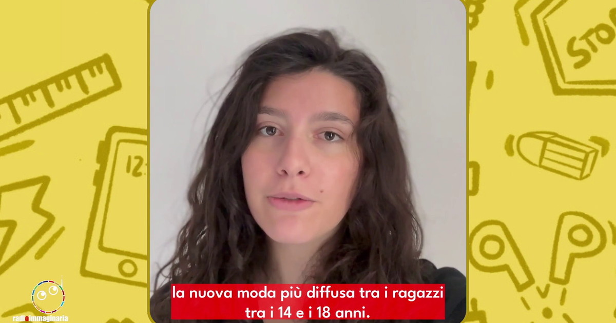 Gli adolescenti si vestono di nero