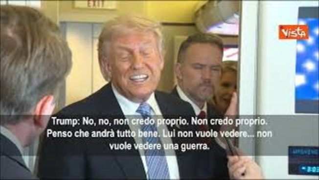 Trump: Non credo proprio ci sarà un conflitto a Taiwan