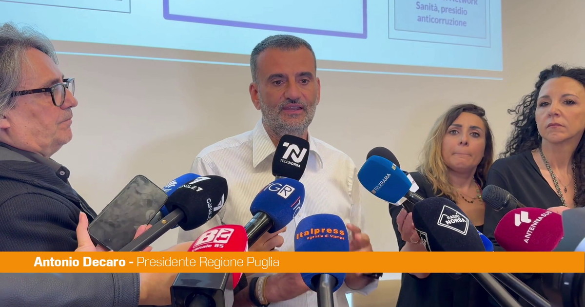 In Puglia manovra per sanare costi sanità, Decaro "Non contento, ma necessaria"