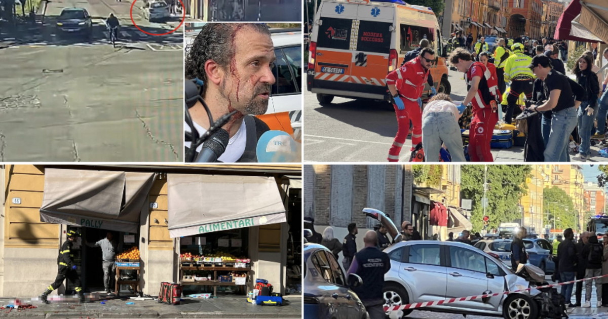 Il terrore è già qui. Choc a Modena, si lancia con l'auto sui pedoni poi accoltella. Gravi i feriti