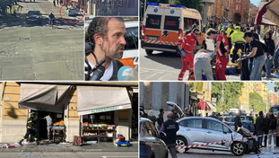 Il terrore è già qui. Choc a Modena, si lancia con l'auto sui pedoni poi accoltella. Gravi i feriti