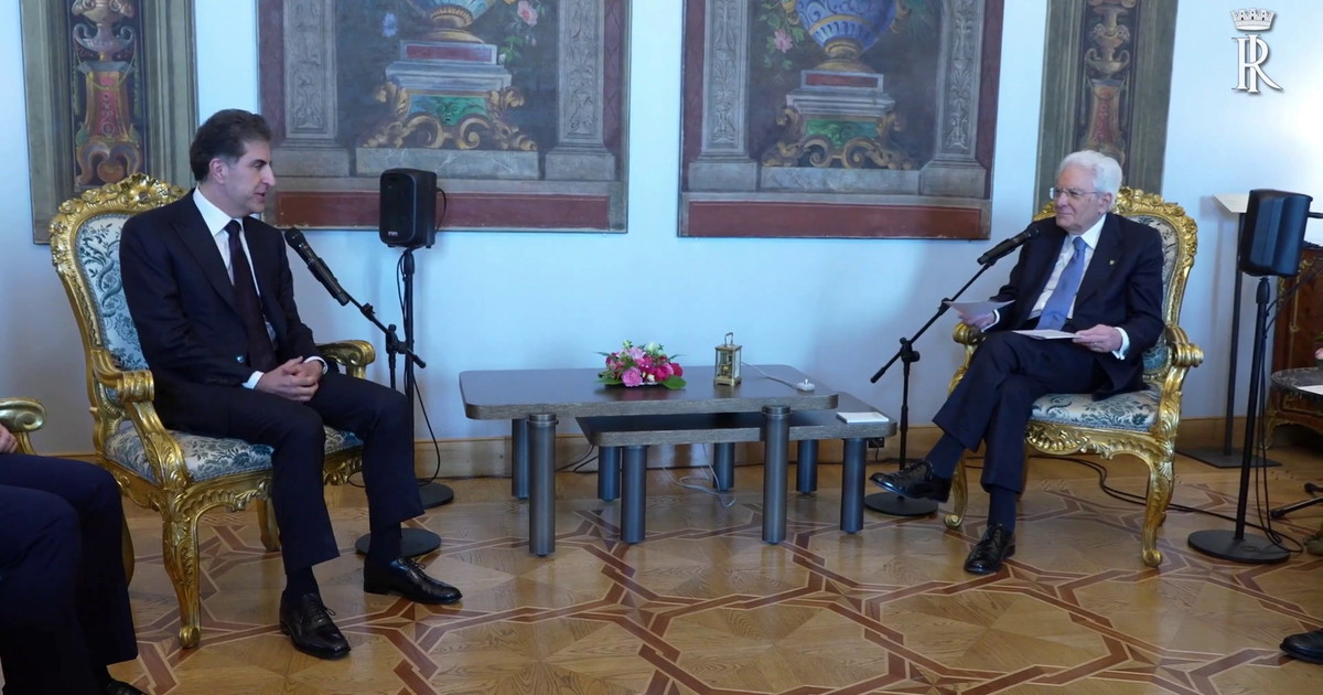Mattarella riceve il Presidente della Regione Autonoma del Kurdistan iracheno