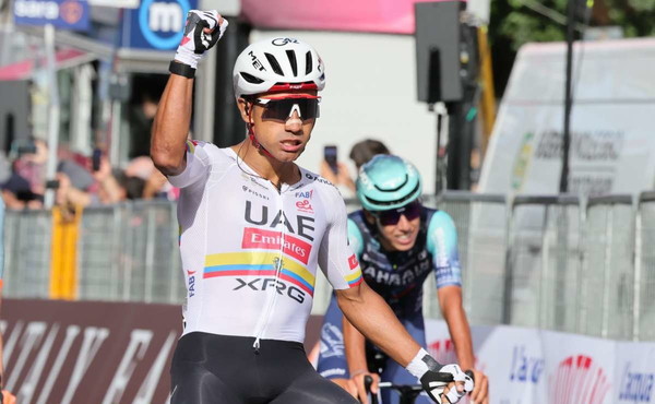 Narvaez cala il tris al Giro, Eulalio in maglia rosa anche dopo 11^ tappa