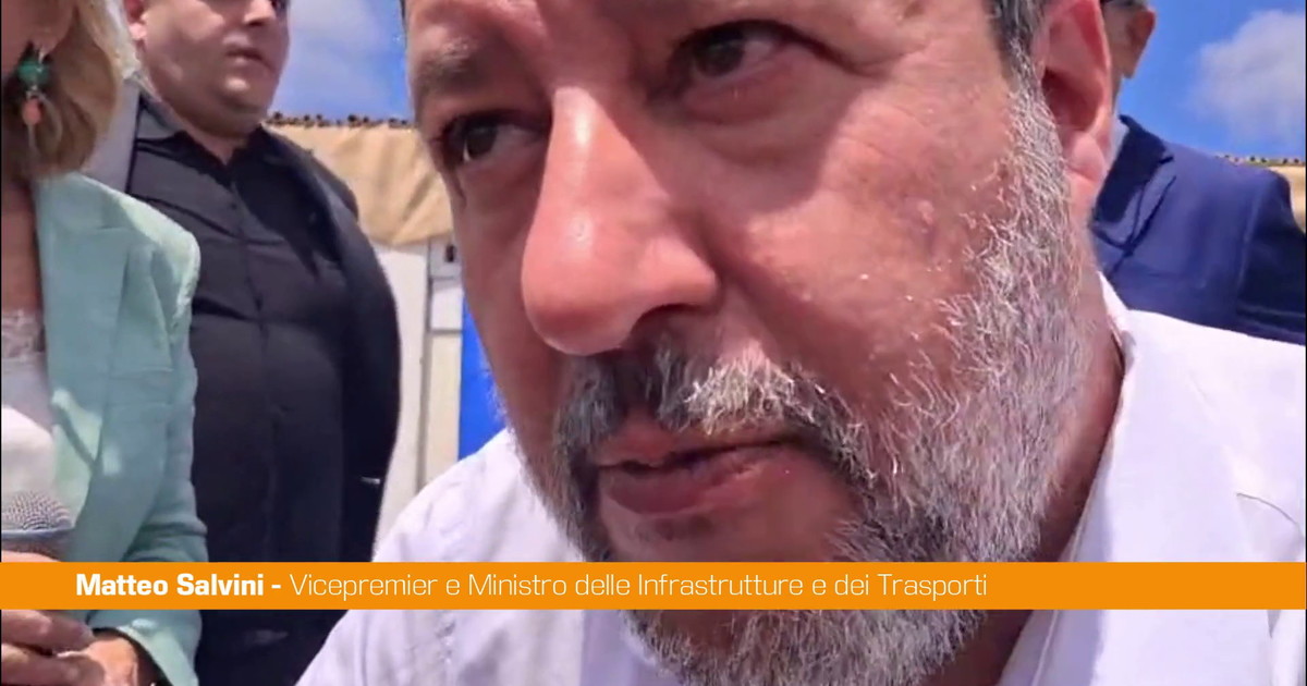 Ponte Stretto, Salvini 