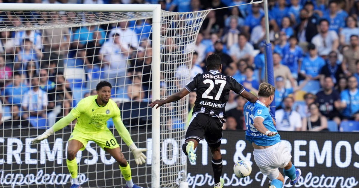 Hojlund decide la gara con l'Udinese, il Napoli chiude secondo