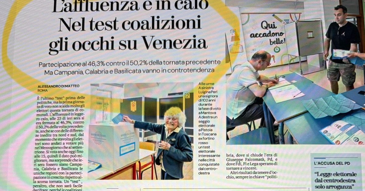 il tempo ore 9 noi e gli altri su carta luned236 25 maggio 2026 da Iltempo.it il tempo ore 9 noi e gli altri su carta luned236 25 maggio 2026