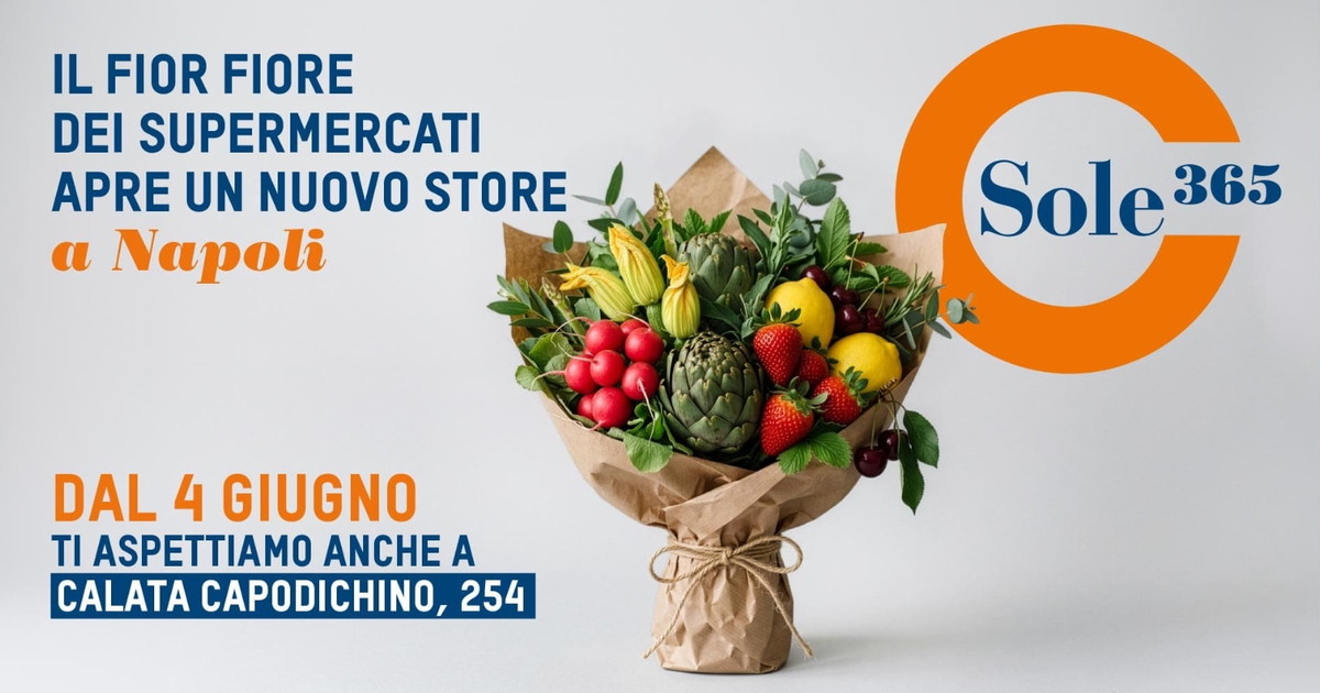 comunicato stampa nuova apertura sole 365 a napoli da Iltempo.it comunicato stampa nuova apertura sole 365 a napoli