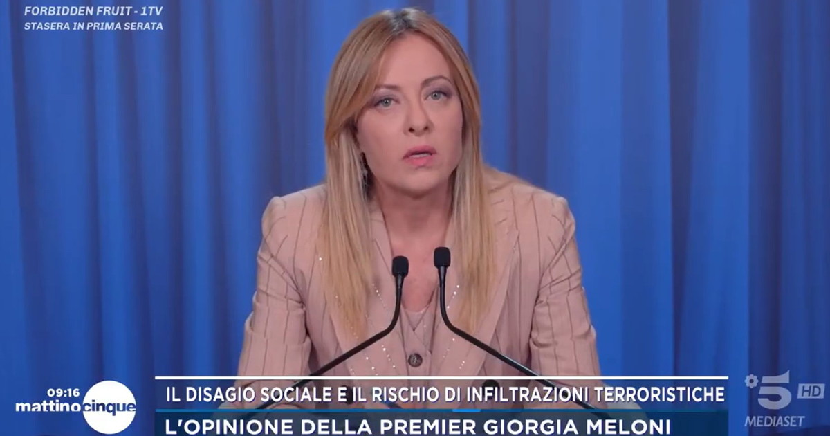Mattino 5, Meloni: 