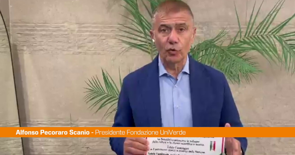 Pecoraro Scanio “Festa della Repubblica ricordi l'ambiente in Costituzione“