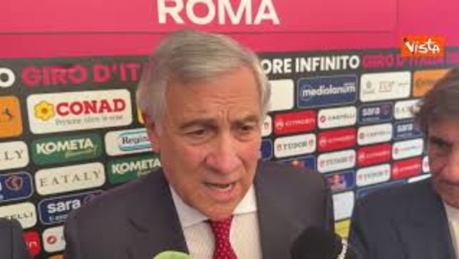 Tajani: Giro d'Italia ambasciatore della diplomazia e veicolo per attrarre turismo