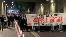 Anarchici sul piede di guerra: Dare tutto come Sara e Sandro, di nuovo in piazza per Cospito