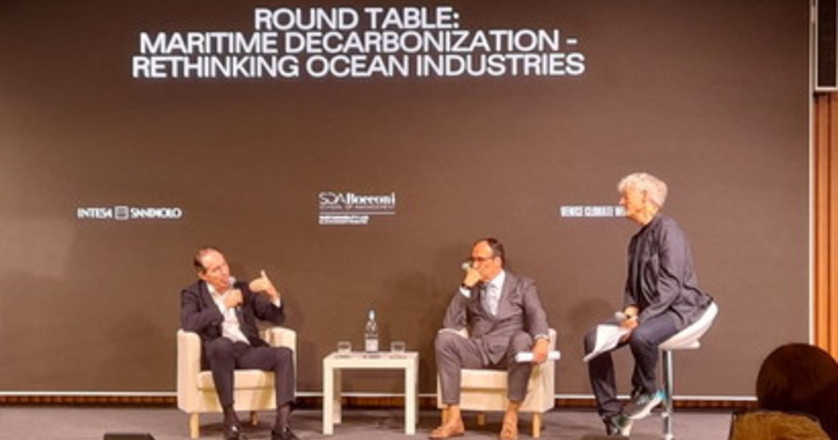 Nextchem alla Venice Climate Week, al centro la transizione del settore marittimo