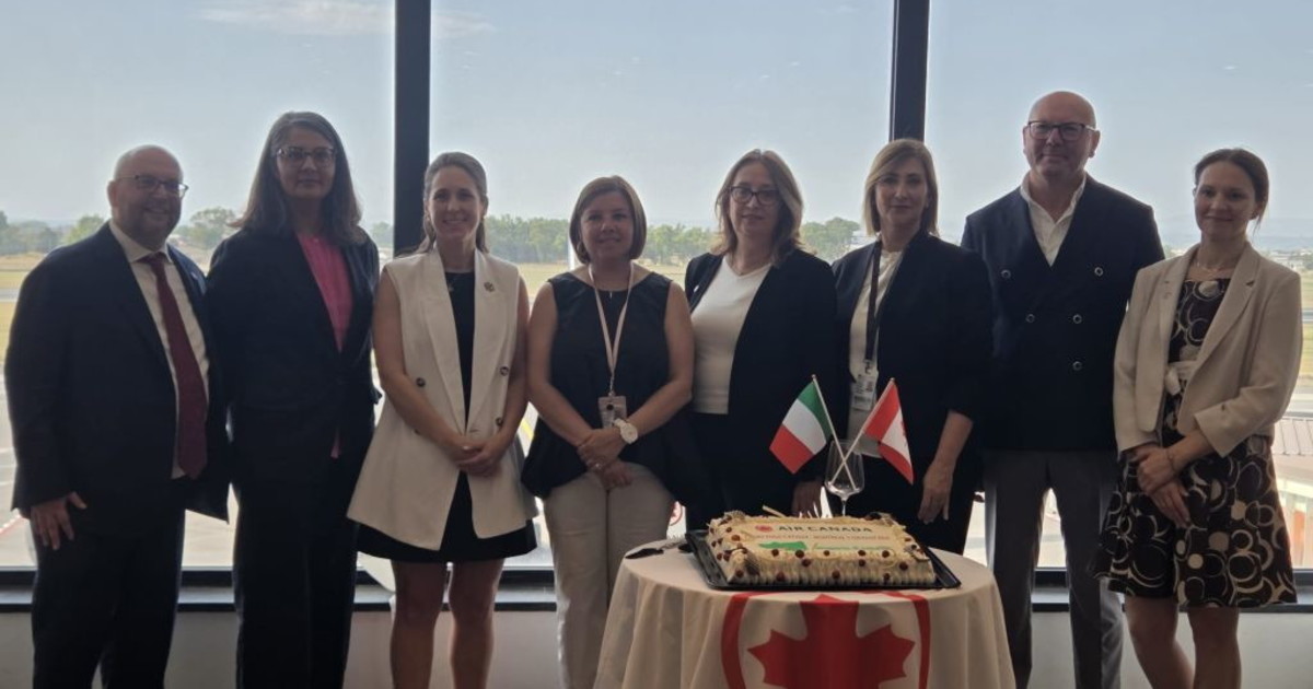 Aeroporto di Catania, partito il primo volo Air Canada per Montreal