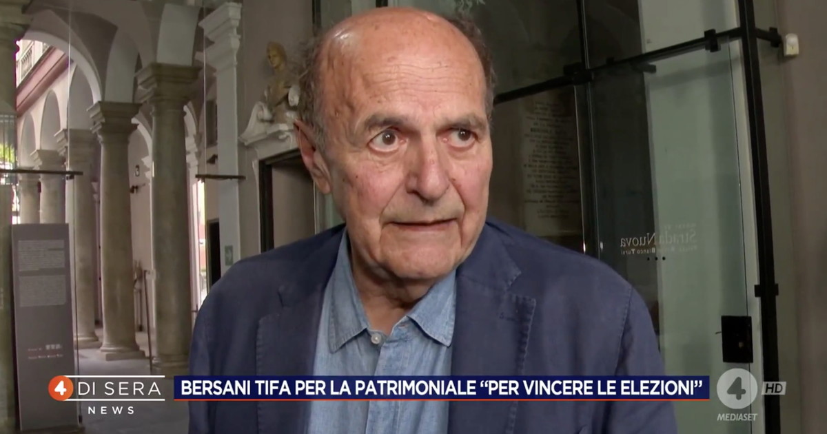 Bersani ha la ricetta per la svolta della sinistra: “Con la patrimoniale vittoria delle elezioni”