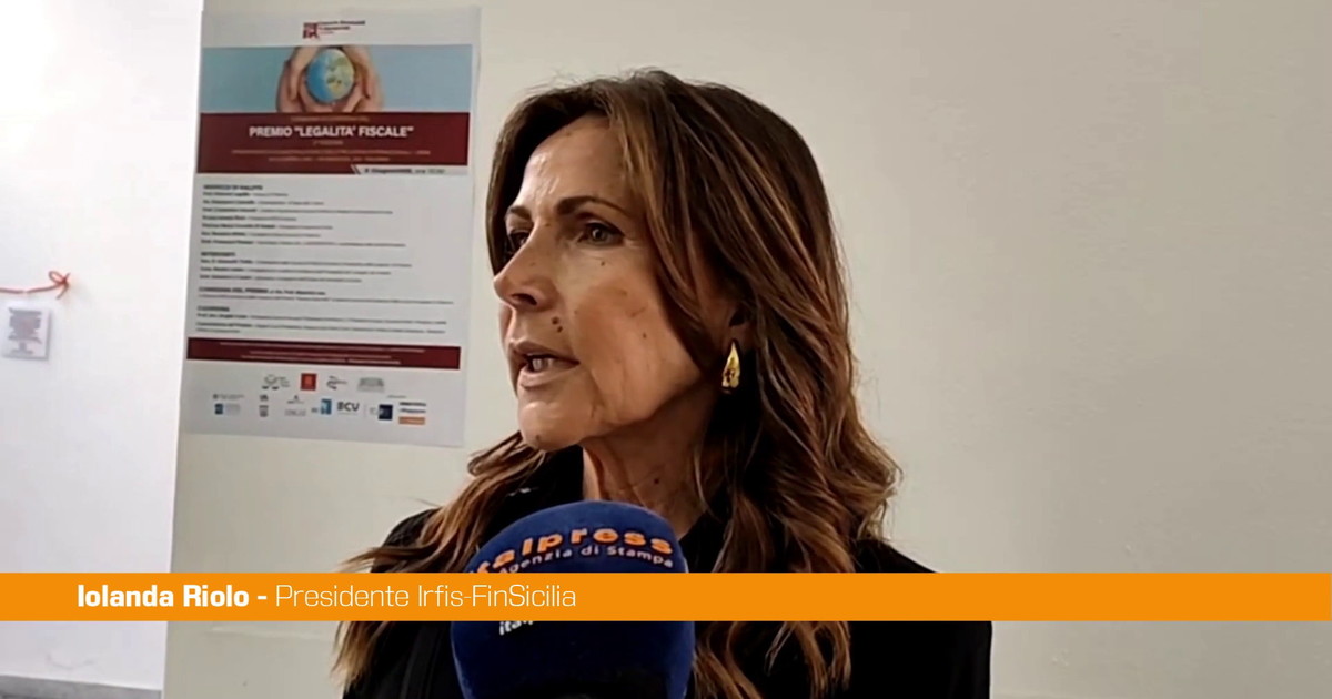 Premio Legalità fiscale, Riolo "Rema nella direzione dell'attività di Irfis"