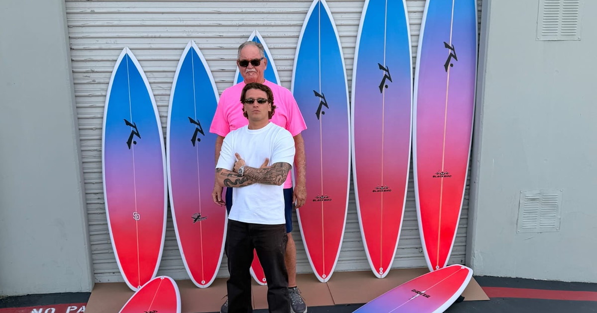 Rudy Ghiara entra nel team Rusty Surfboards e si prepara all