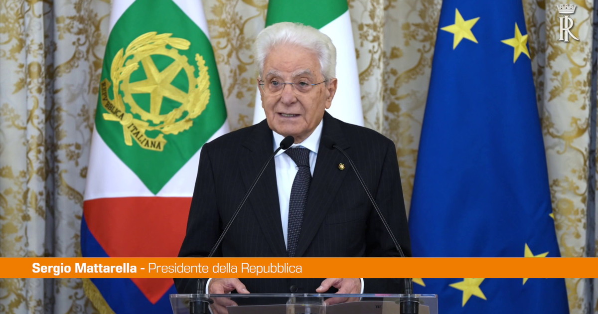 Mattarella "Difendere le regole di cooperazione internaziona