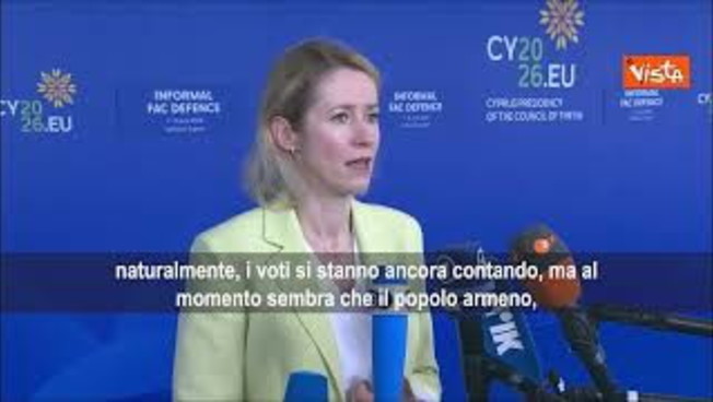 Kallas su elezioni Armenia: Hanno scelto futuro europeo nono