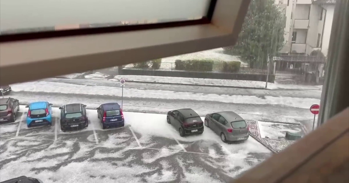 Improvvisa ondata di maltempo in Lombardia, violen