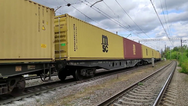 In Italia in calo il traffico ferroviario merci