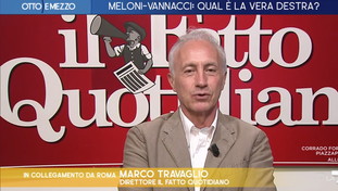 Siluro di Travaglio a Vannacci: “Frasi da disadattato da bar al quinto grappino”